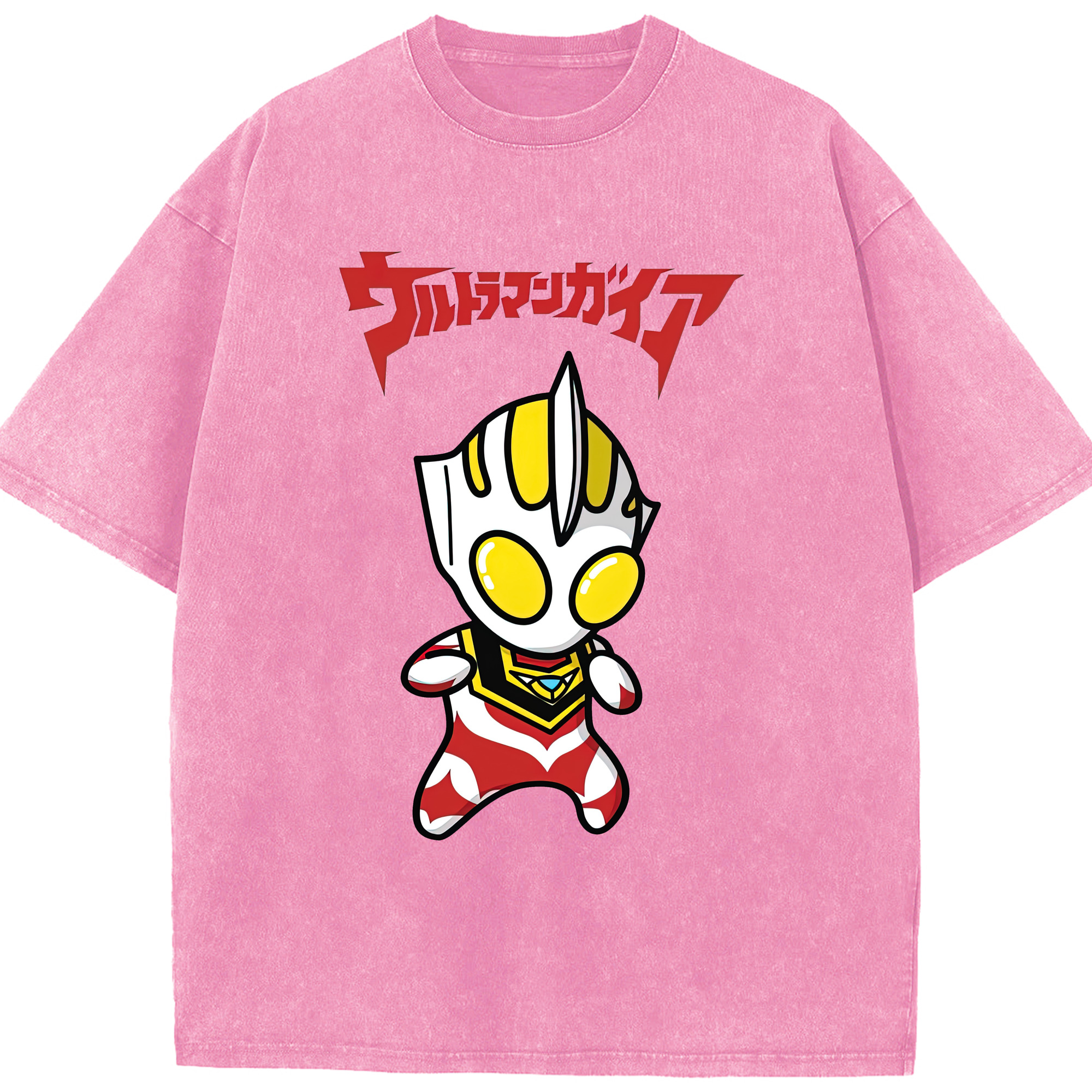 （画像用） ウルトラマン Ultraman 綿100% ヴィンテージ風 半袖Tシャツ（フロントプリント）